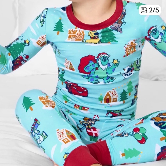 Little Sleepies Pixar Kids Pajama Set - Picture 2 of 2